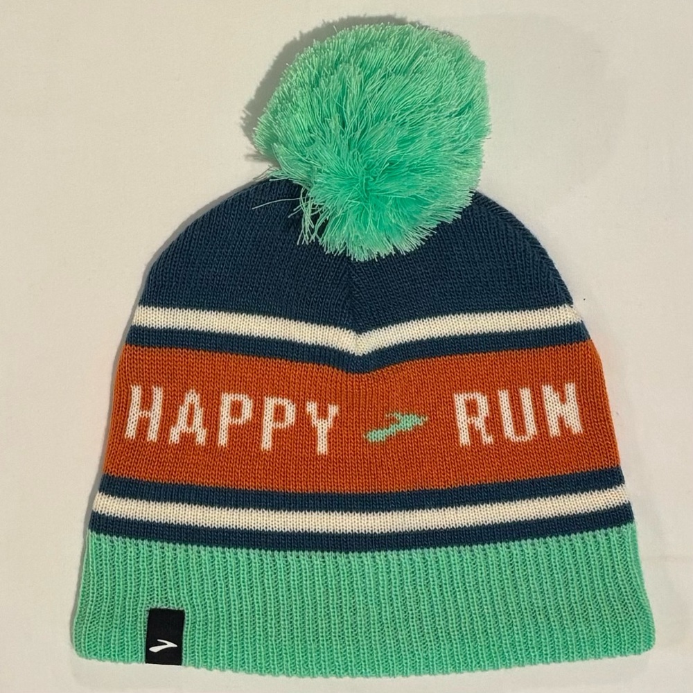 Brooks 'Happy Run' Pom Pom Outdoorsy Mountain Beanie